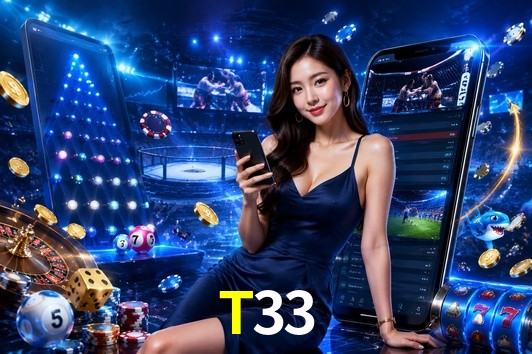 Página principal de T33 Casino con juegos en vivo y tragamonedas para México